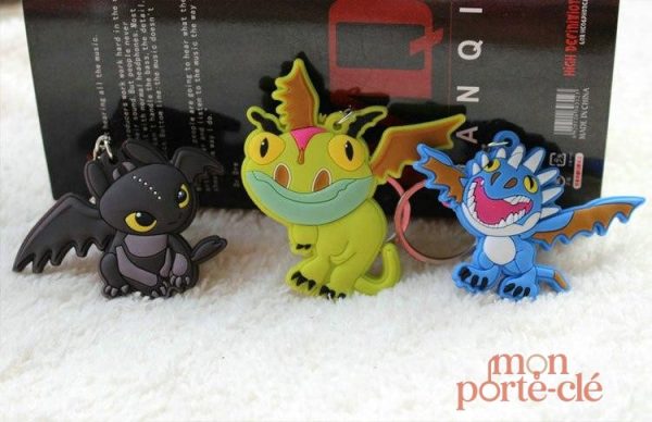 Porte-clé original, l'univers de Krokmou