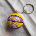 Porte-clé Lakers, symbole de passion pour le basketball