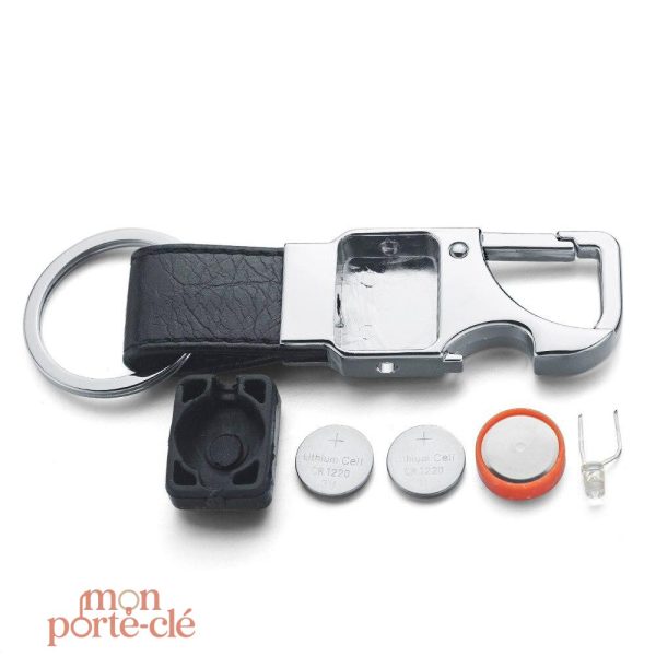 Porte-clé compact avec lampe pour tous les jours