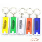 Porte-clé astucieux avec lampe intégrée