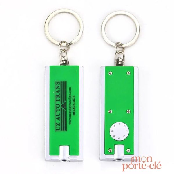 Porte-clé lumineux pour cadeaux d'entreprise