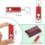 Porte-clé LED pour visibilité accrue