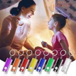 Porte-clé lumineux avec fonction lampe LED