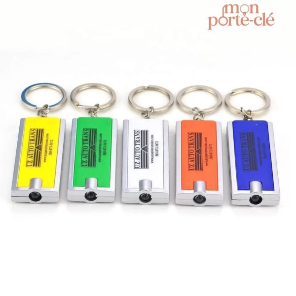 Porte-clé innovant avec lumière LED