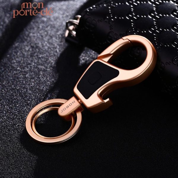 Porte-Clé Multifonction Lampe LED Design en Acier