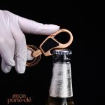 Porte-Clé Acier avec éclairage LED