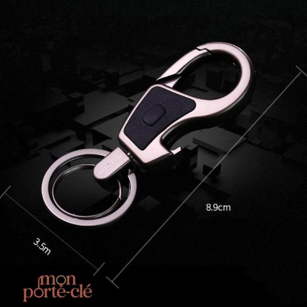 Éclairage pratique : Porte-Clé en Acier