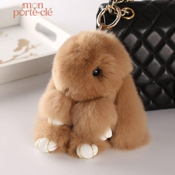 Porte-Clé Peluche, idée cadeau originale avec lapin