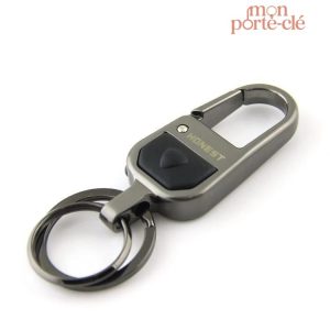 Porte-clé multifonction LED Classic en acier