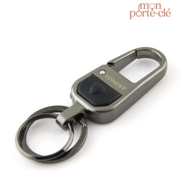 Porte-clé multifonction LED Classic en acier