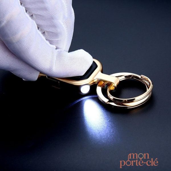 Accessoire multifonction : porte-clé avec éclairage