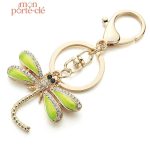 Porte-clé animal design libellule colorée