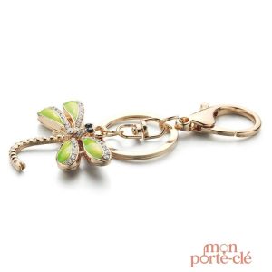 Porte-clé en forme de libellule pour les amoureux des animaux