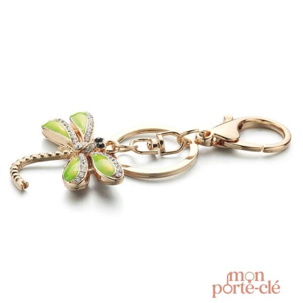 Porte-clé en forme de libellule pour les amoureux des animaux