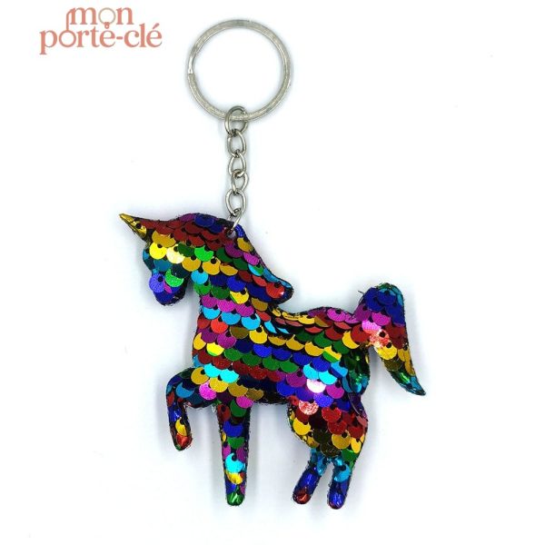 Accessoire porte-clé licorne pour fans de magie