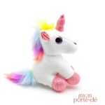 Porte-clé en peluche licorne, parfait pour les enfants