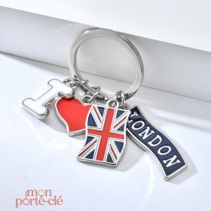 Porte-clé Original représentant les monuments de Londres