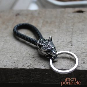 Porte-clé design Loup