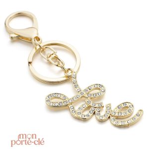 Porte-clé Love, accessoire idéal pour les amoureux