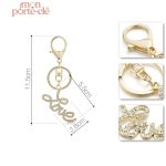 Porte-clé romantique, expression de l'amour partagé