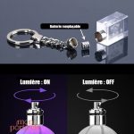 Porte-clé éclatant, idéal pour un usage quotidien