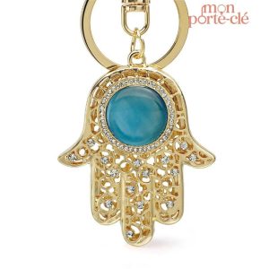 Porte-Clé Main de Fatma élégant et unique