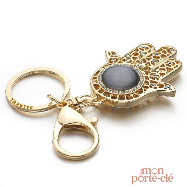 Porte-Clé Main de Fatma pour un style distinct