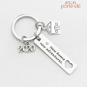 Porte-Clé Maison élégant et pratique pour vos clés