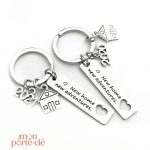 Porte-Clé design unique Le Duo 2021, idéal pour la maison