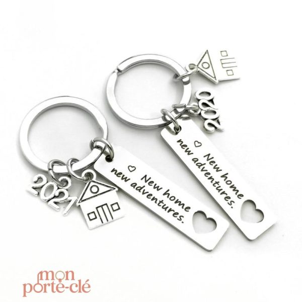 Porte-Clé design unique Le Duo 2021, idéal pour la maison