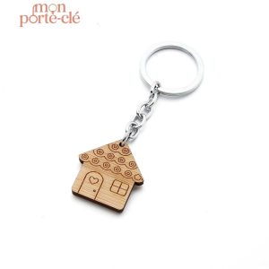 Porte-Clé en Bois pour clés de maison