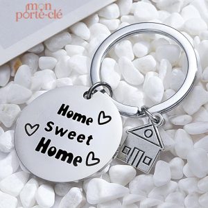 Porte-Clé Maison Le Coin de Bonheur élégant et pratique