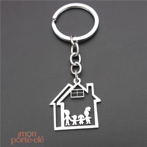 Porte-clé Maison La Petite Famille