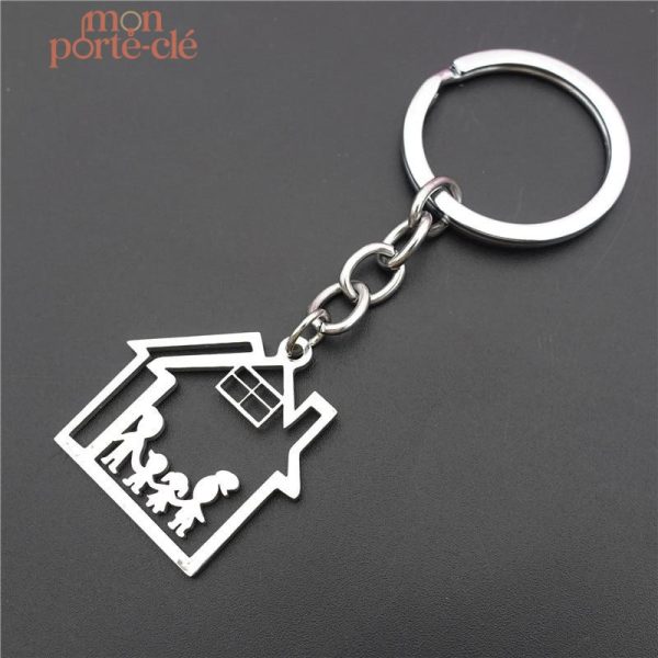 Porte-clé décoratif Maison pour un style chaleureux