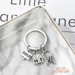 Porte-clé Maison pour un style décontracté