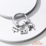 Porte-clé Maison, accessoire de voyage idéal