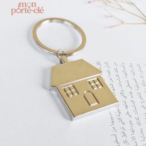 Porte-clé Maison compact et pratique pour vos clés