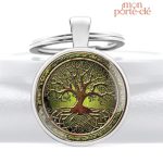 Accessoire porte-clé Arbre de Vie élégant