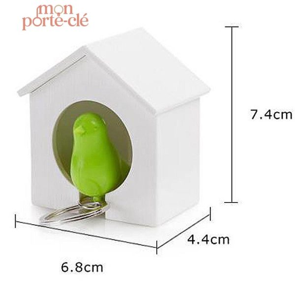Porte-clé mural pour passionnés d'oiseaux