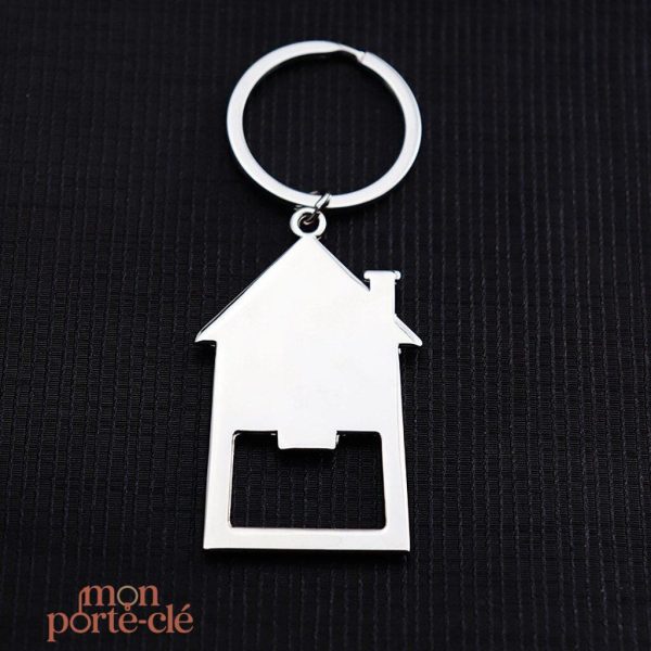 Porte-clé décoratif en forme de maison