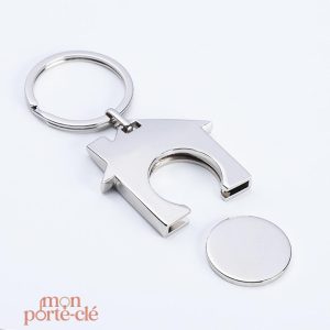 Porte-clé Maison pour courses et voiture