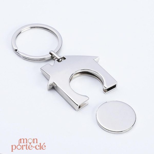 Porte-clé Maison pour courses et voiture