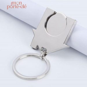 Porte-clé design pour vos courses