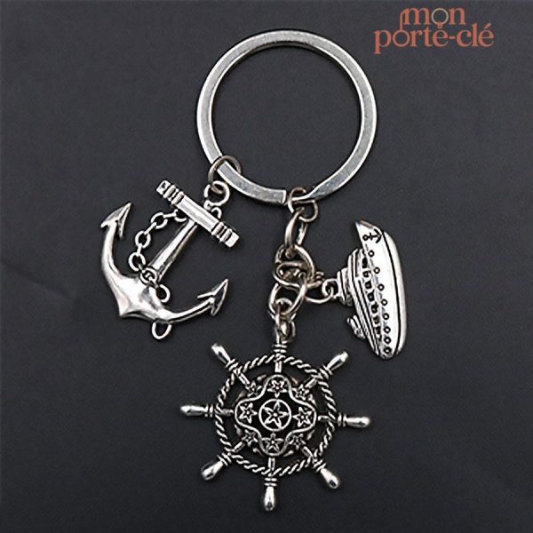 Porte-clé original Le Marin, design nautique unique