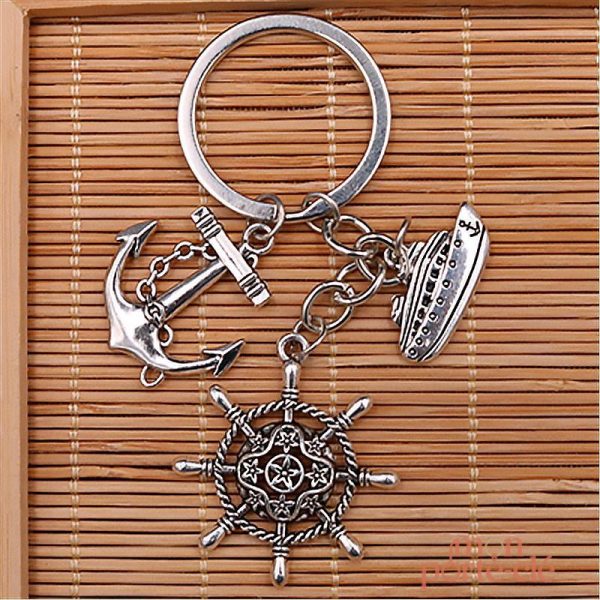 Accessoire de clé créatif, style marin original