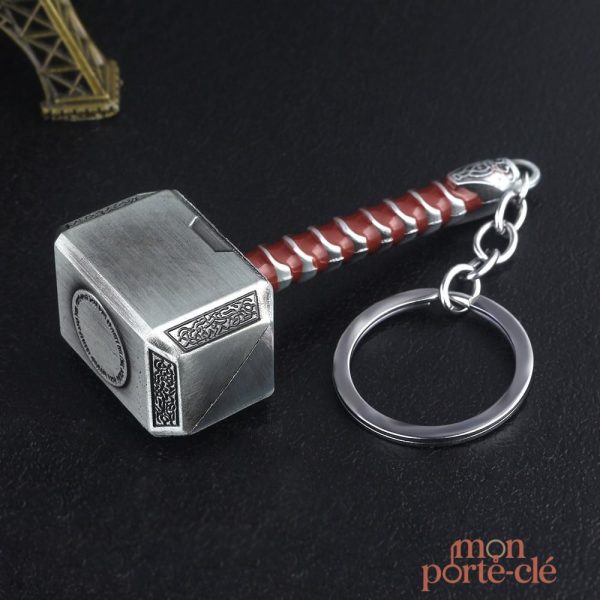 Accessoire de collection Porte-Clé Marteau de Thor