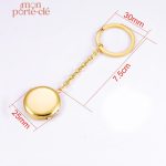Porte-clé design avec emplacement photo