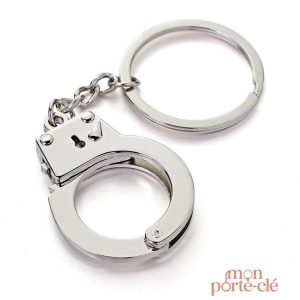 Porte-clé original en forme de menottes