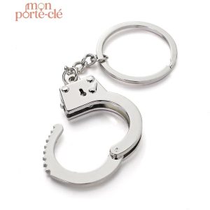 Porte-clé créatif, menottes amusantes