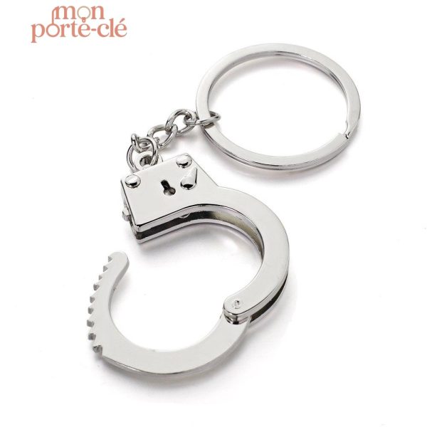 Porte-clé créatif, menottes amusantes